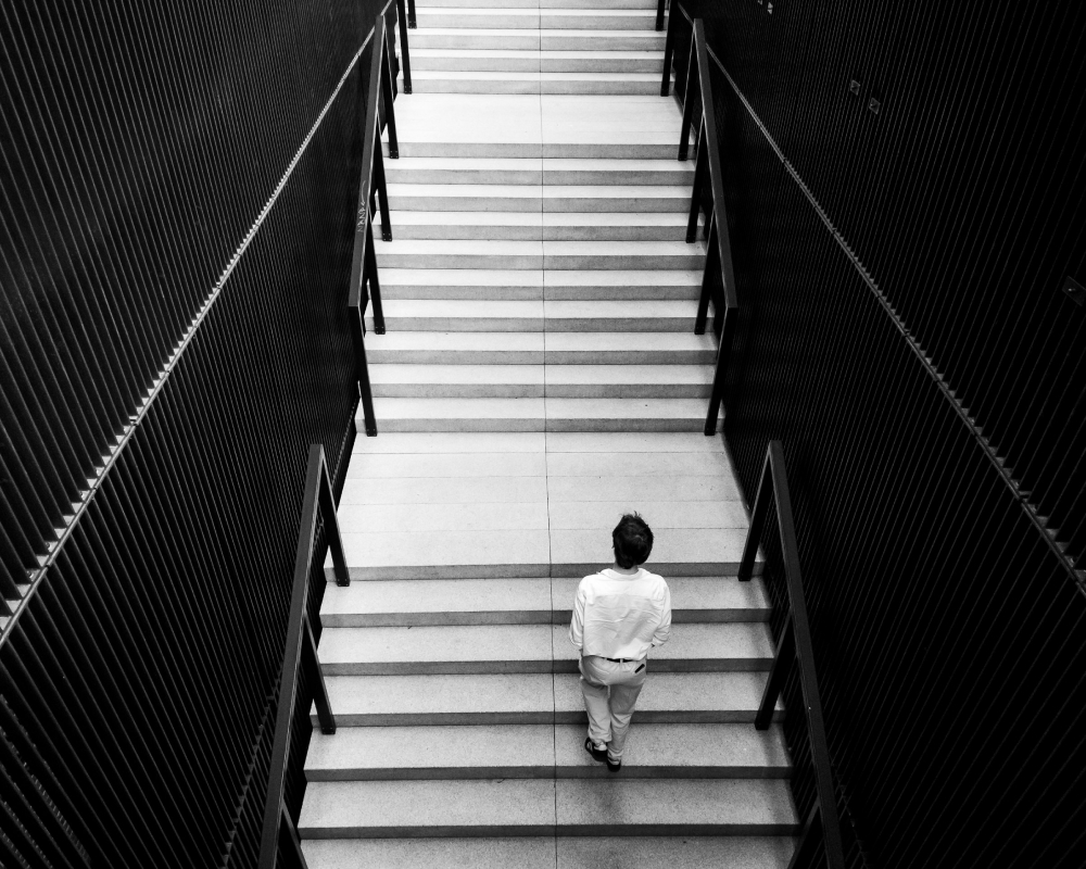 Stranger. Warsaw, Poland