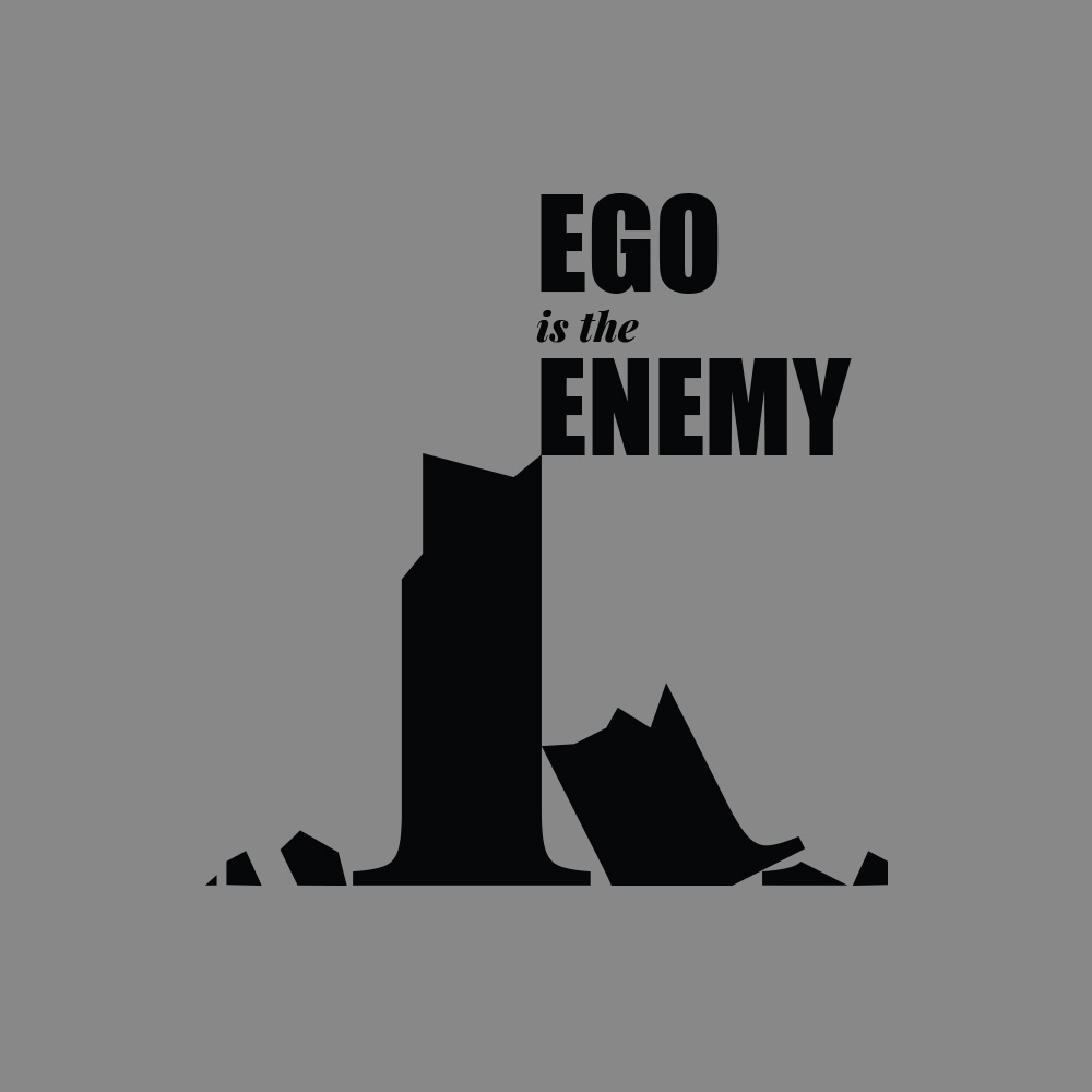 Постер Эго твой враг Ego is the Enemy