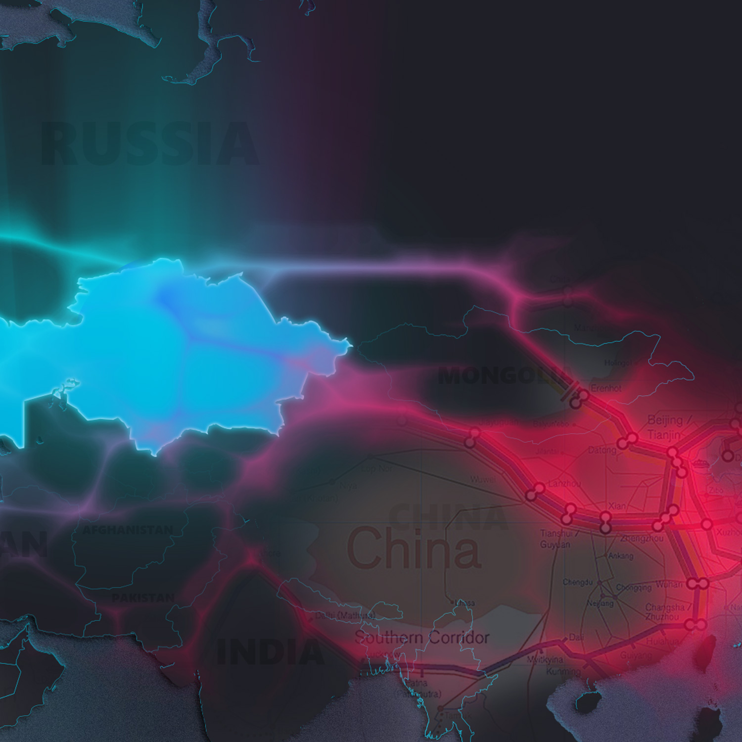 транспортные артерии Казахстана